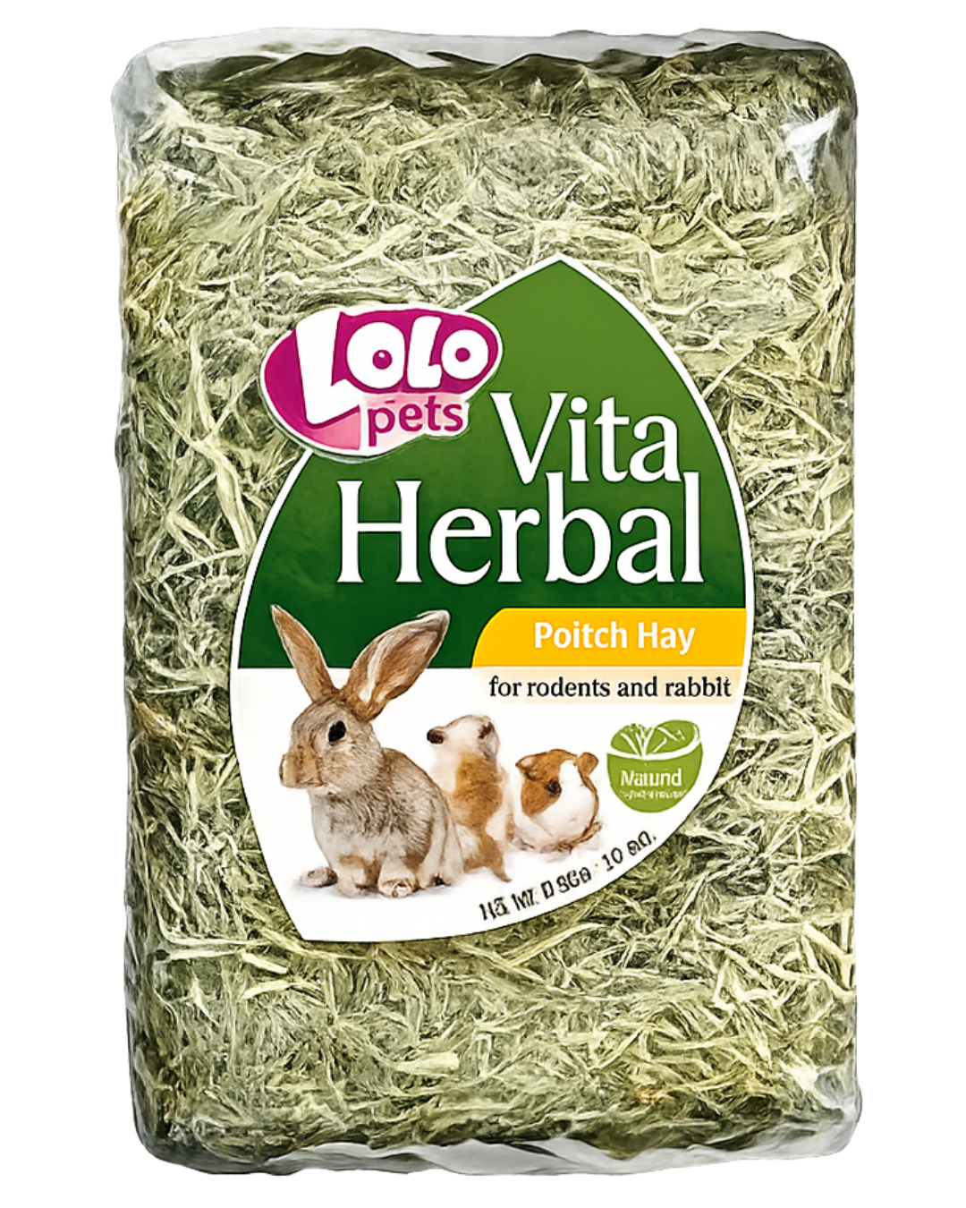 Lolo Pets - Сено за зайчета и гризачи 1.2 кг