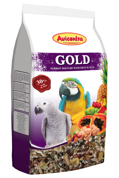 АVICENTRA Gold - Храна за големи папагали 0.850 кг