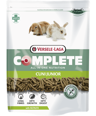 Versele Laga Complete Cuni Junior - пълноценна храна за мини зайчета 500 гр